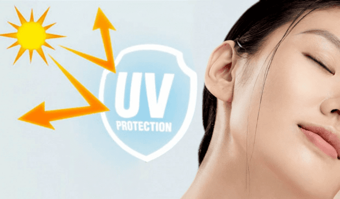 Dùng kem chống nắng hàng ngày ngăn chặn tia UV