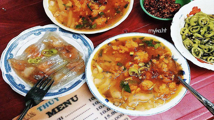 Bánh canh Nam Phổ Thúy - Món ăn được nhiều người dân địa phương ở Huế ưa thích