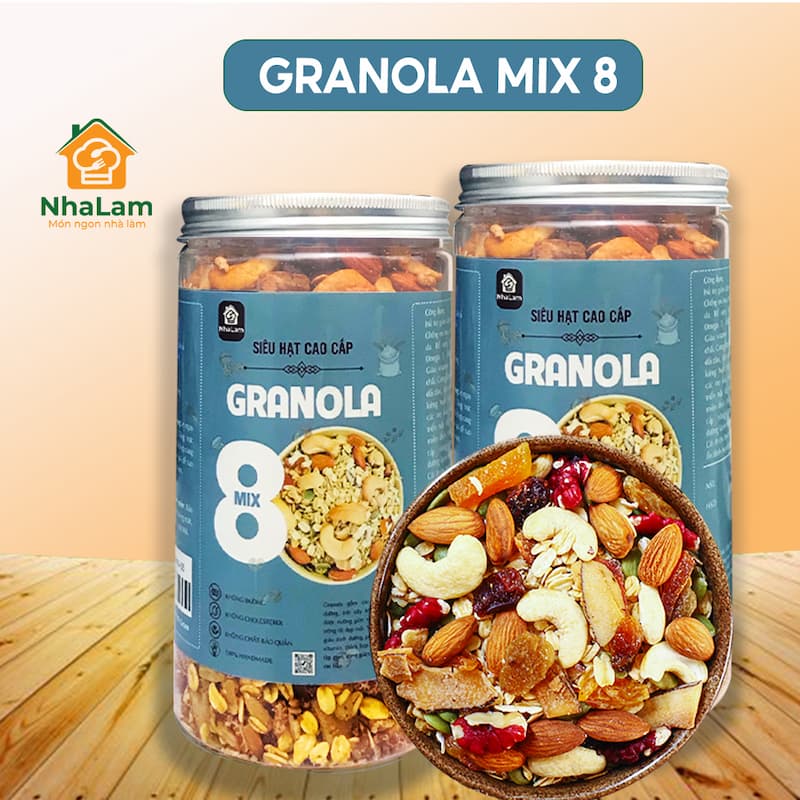 Granola siêu hạt Nhalam Food